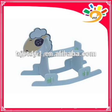 wooden rocking horse rocking sheep for kids wholesale